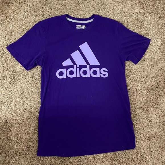Purple Adidas T-Shirt